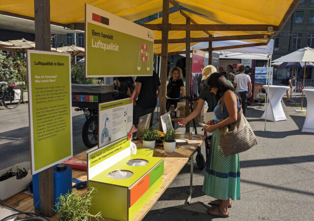 Stall Science catta - citizen science | Sustainability Days Bern